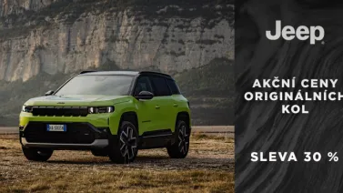 Originální kola Jeep se slevou 30 %