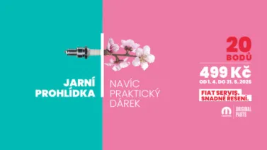 Jarní prohlídka za 499 Kč + praktický dárek