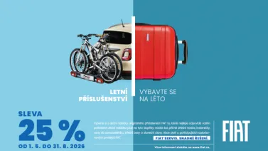 Letní příslušenství se slevou 25 %