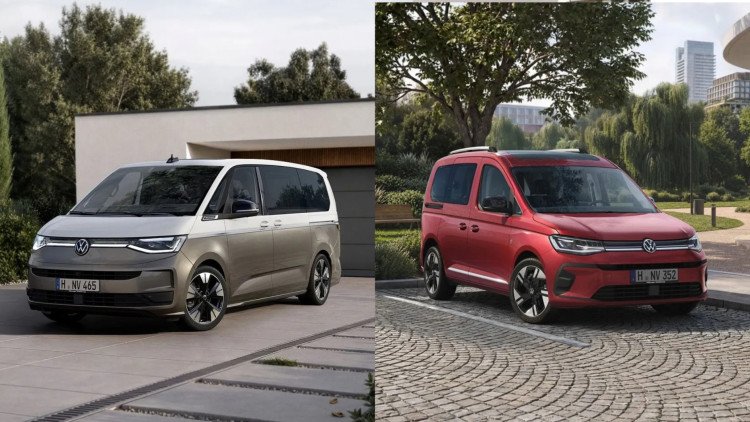Nový Caddy a Multivan