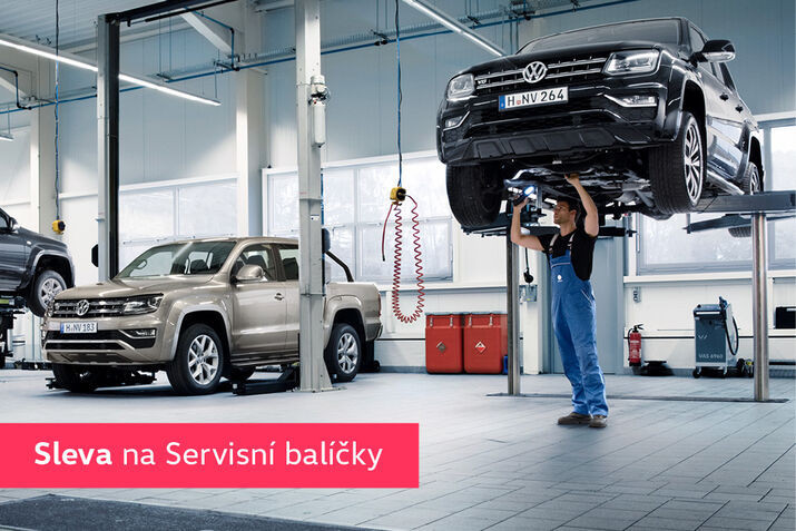 AKČNÍ NABÍDKA NA SERVISNÍ BALÍČKY – VW Užitkové vozy