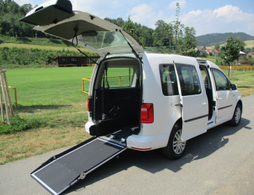 VW Caddy - pro převoz vozíčkáře
