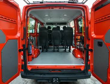 VW Crafter - hasičský vůz