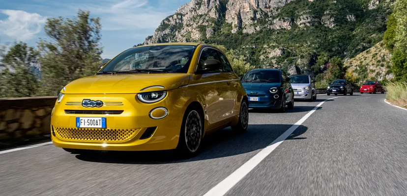 Nový Fiat 500 Hybrid