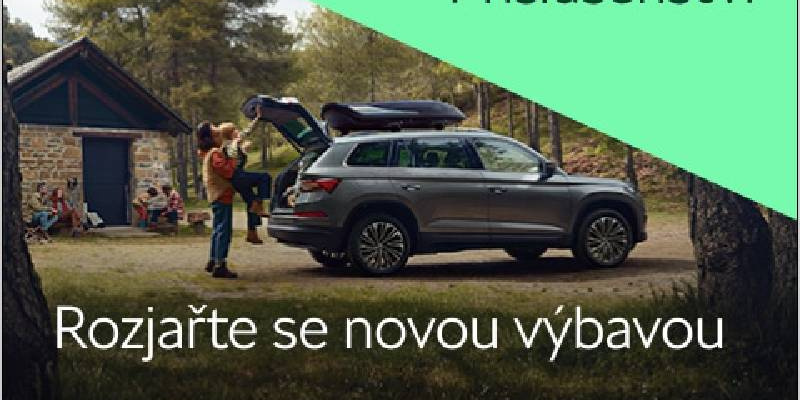 Jarní servisní akce. Rozjařte se novou výbavou se ŠKODA AUTO.